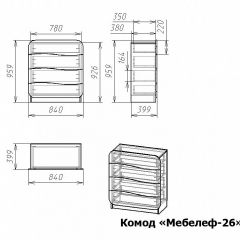 Комод Мебелеф-26 | фото 7