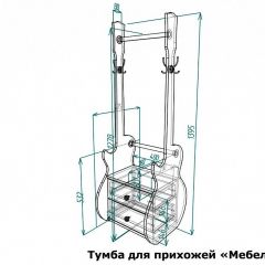 Вешалка гардеробная Мебелеф-1 | фото 7