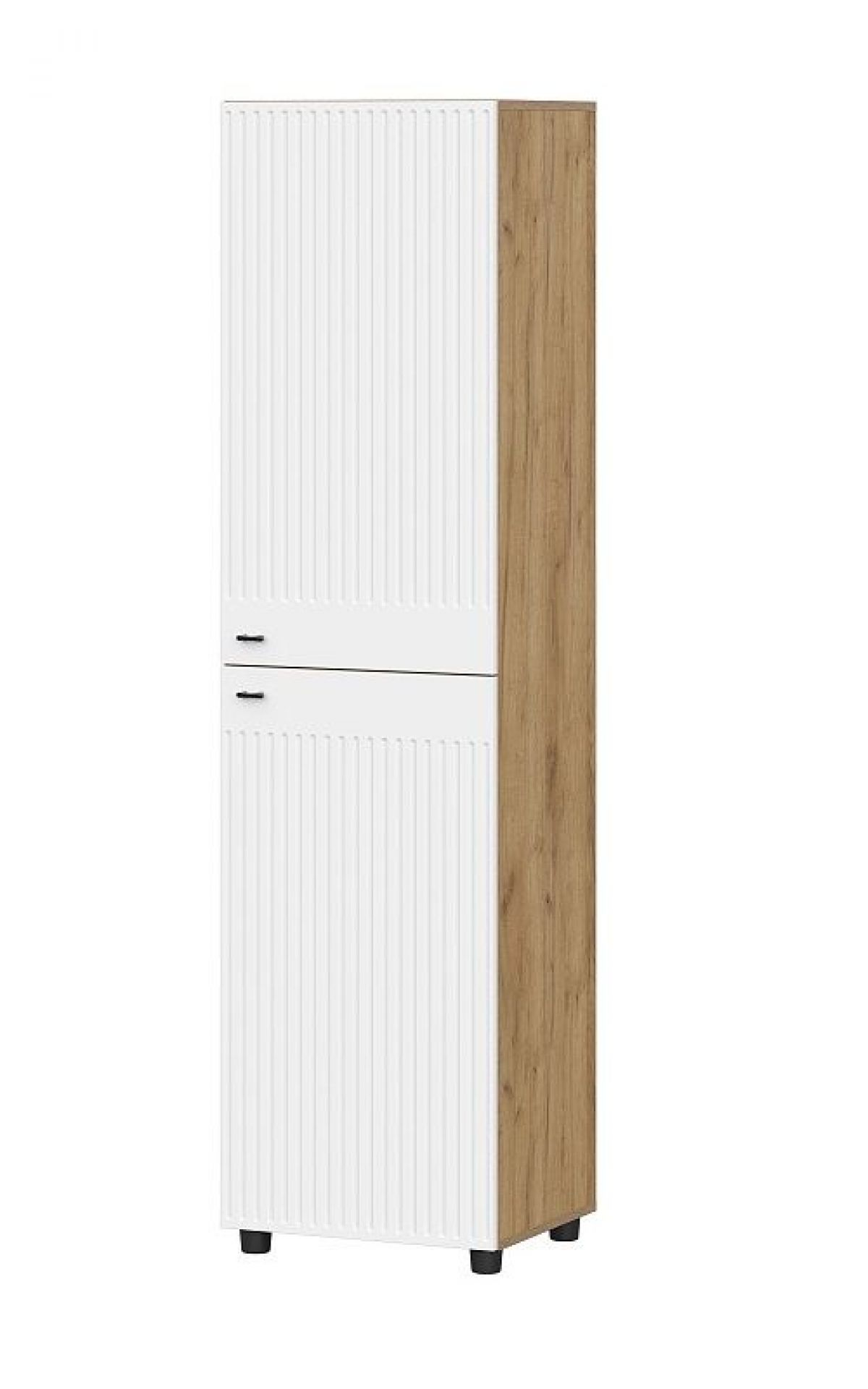 МИЛАН Гостиная (Дуб Золотой/Белый Матовый) модульная | фото 21