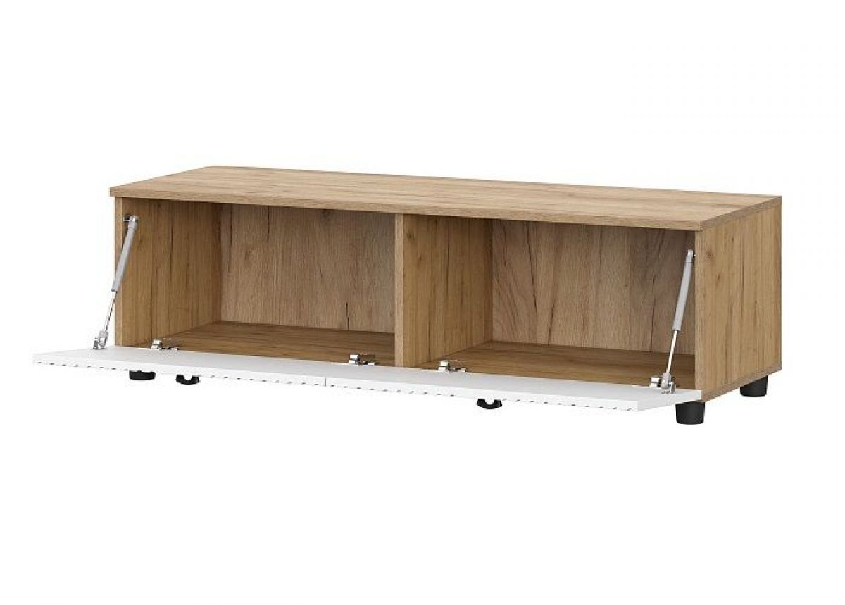 МИЛАН Гостиная (Дуб Золотой/Белый Матовый) модульная | фото 32