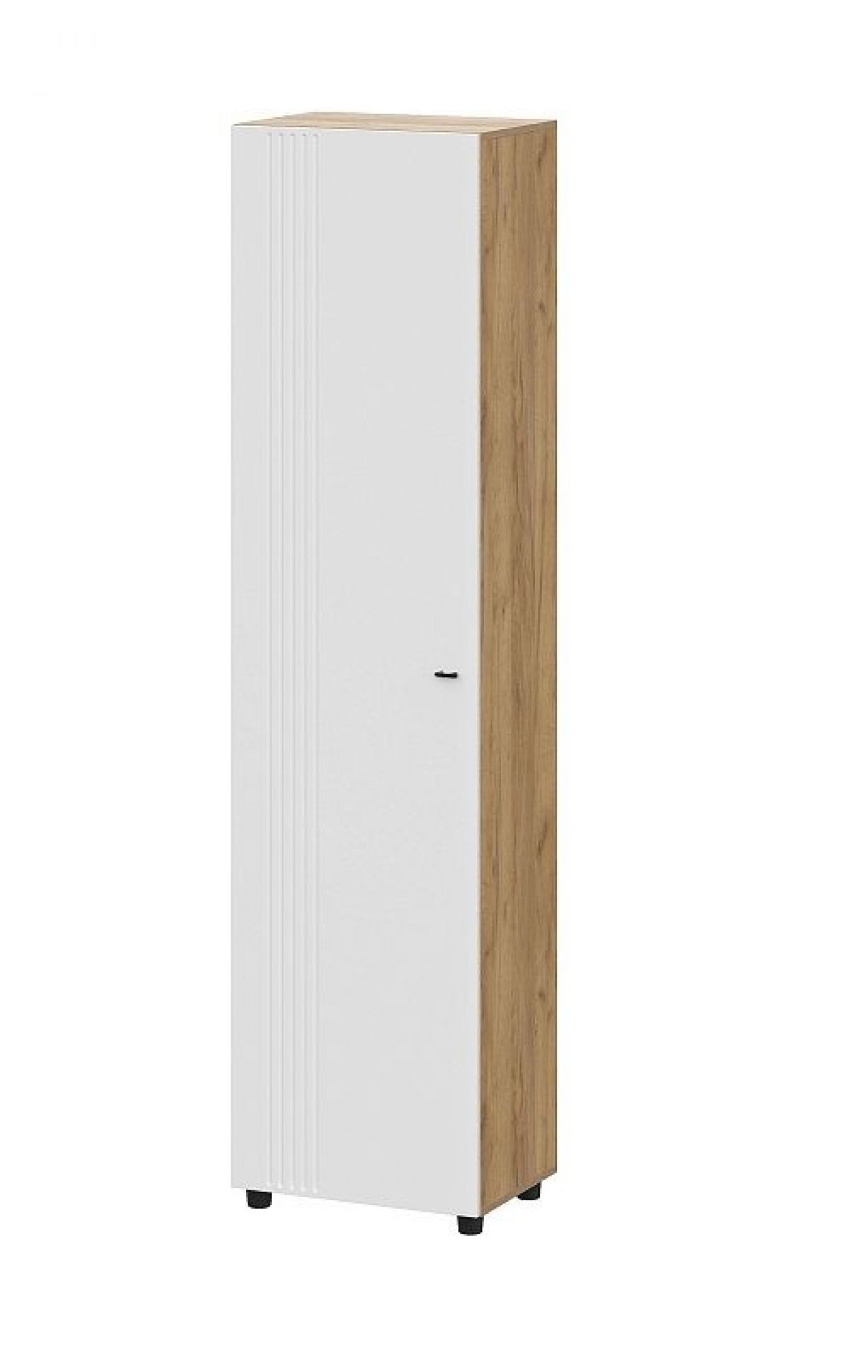 МИЛАН Гостиная (Дуб Золотой/Белый Матовый) модульная | фото 39