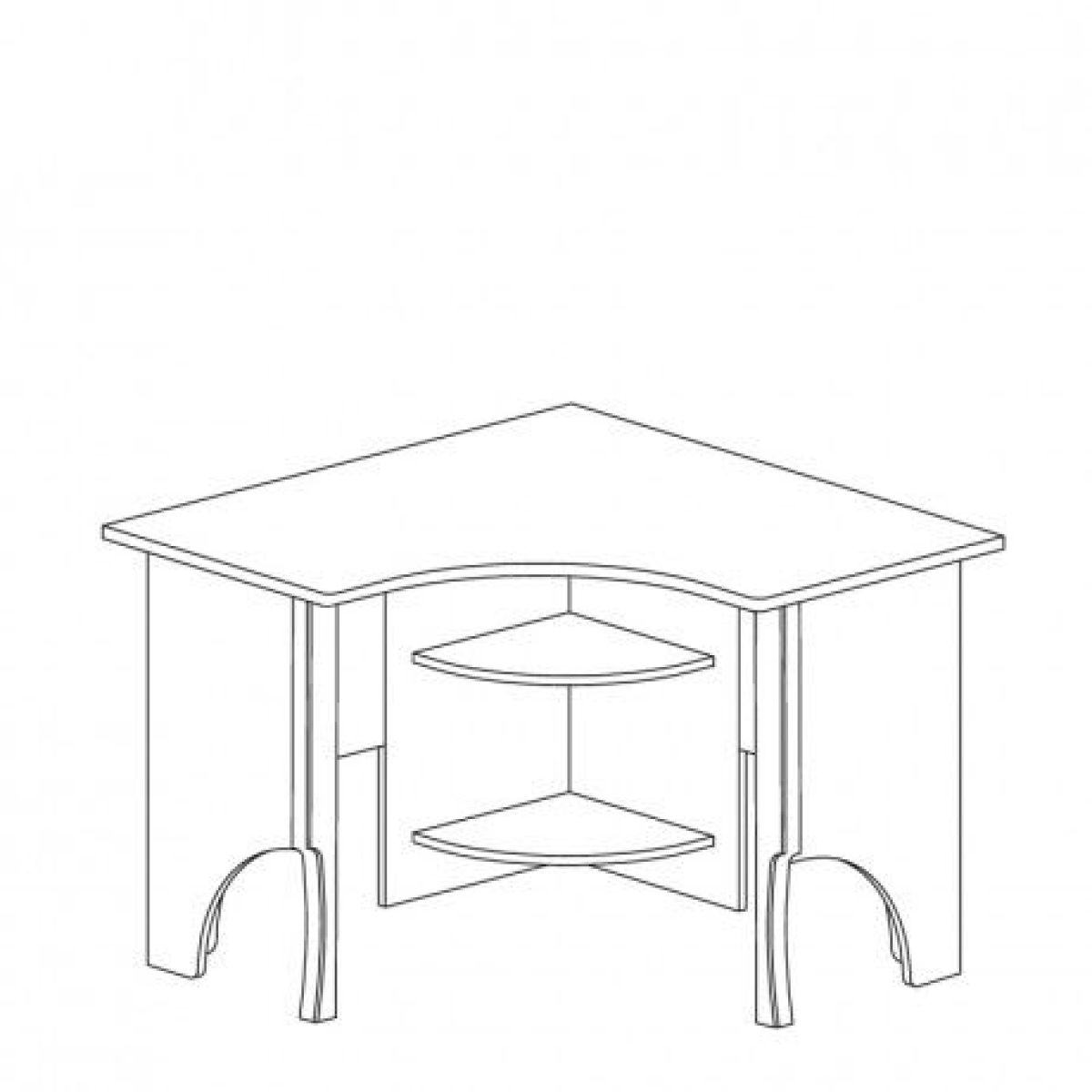 Стол угловой №858 "Ралли" | фото 2