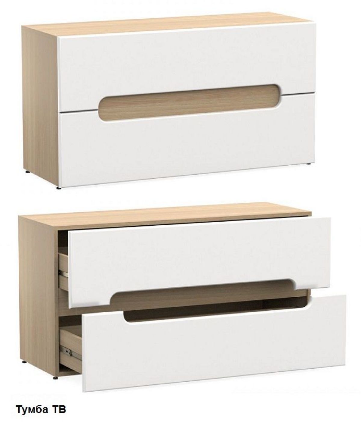 Стенка Палермо (Белый/Ясень шимо светлый) | фото 3