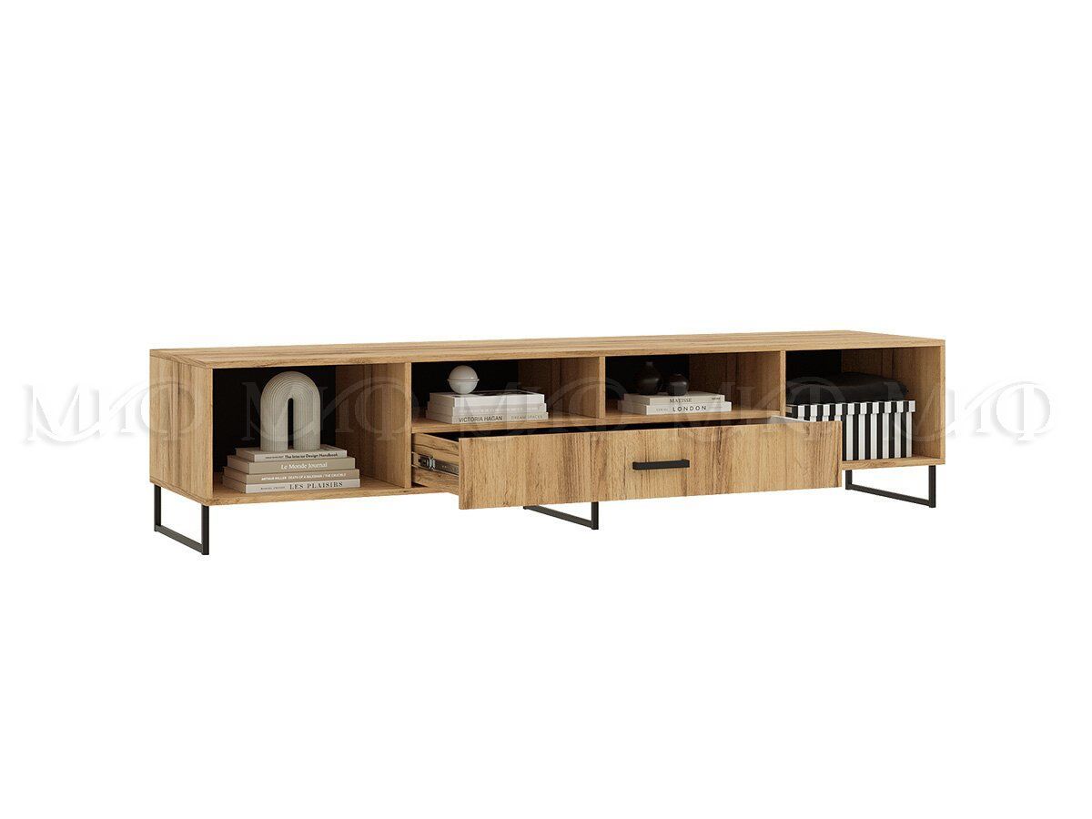 НЭНСИ LOFT Тумба ТВ 2000 (Дуб крафт) | фото 2