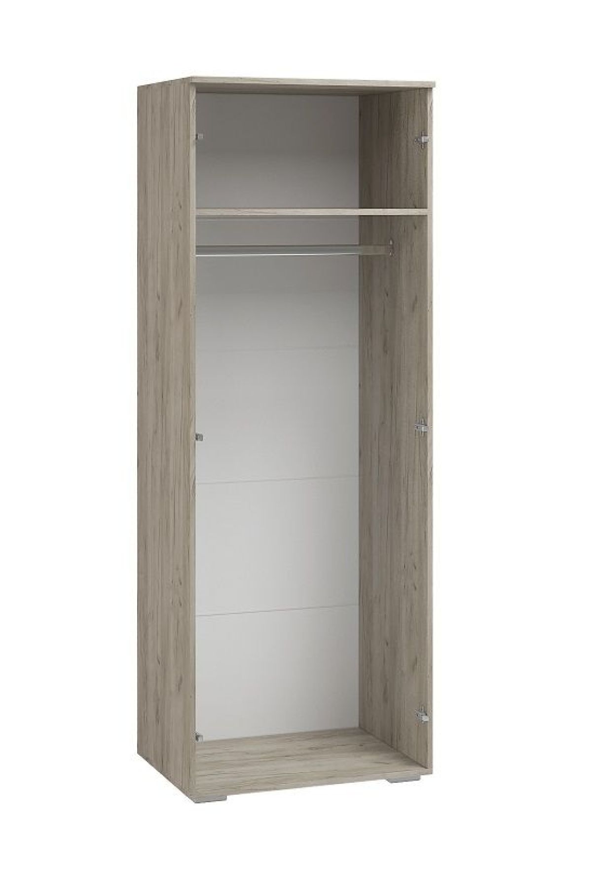 Шкаф Эмма (Дуб Крафт серый/белый) | фото 2