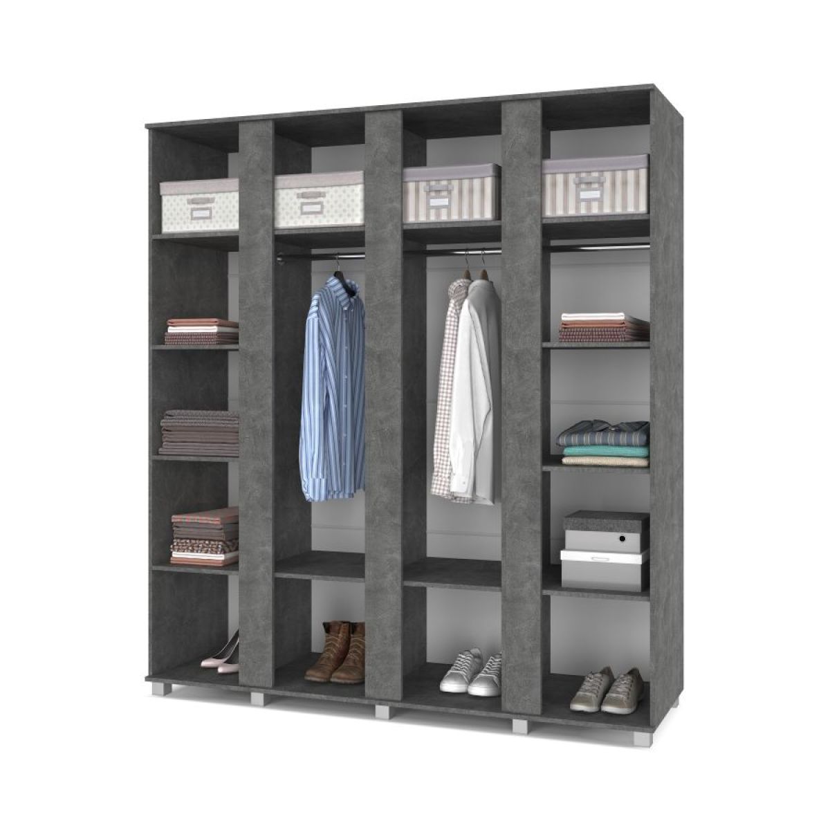 ПАНДОРА Шкаф 4-х дверный П43 | фото 8