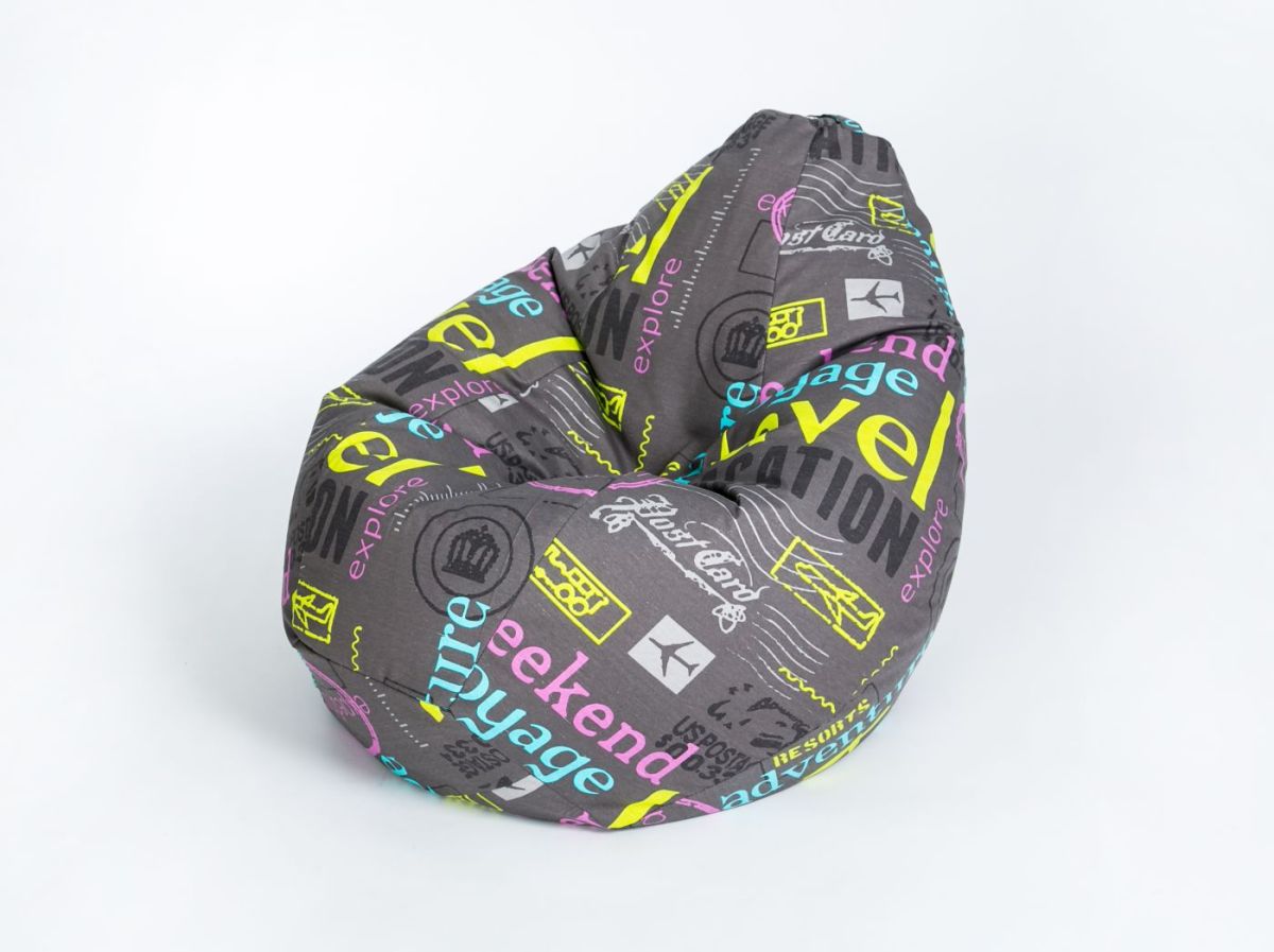 Кресло-мешок Груша Среднее (750*1200) Серия "Жаккард" 1 | фото 7