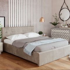 Кровать Изабелла с латами Newtone light beige 1400x2000 | фото 2