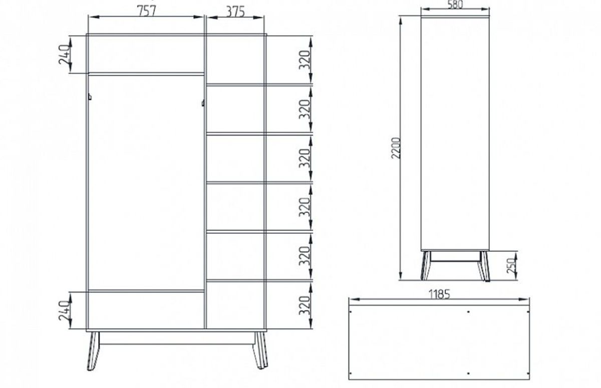 Спальный гарнитур  Калгари | фото 10