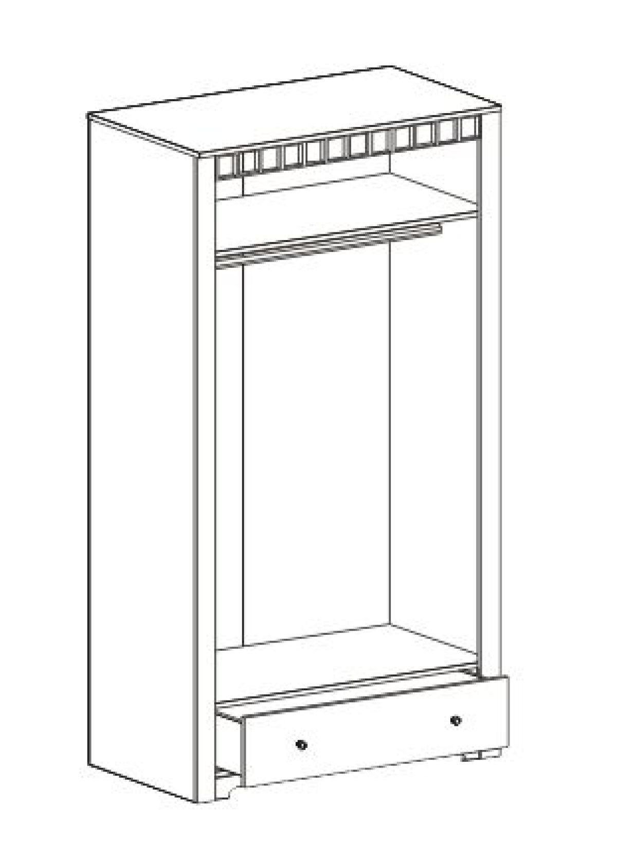 ПРОВАНС МС Спальный гарнитур | фото 8