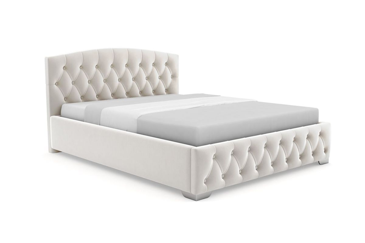 Кровать Модерн Плюс интерьерная +основание/ПМ/бельевое дно (200х200) | фото 4