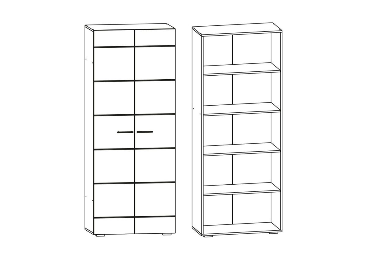 Модульная гостиная Фиеста (Венге/Белый глянец) | фото 6