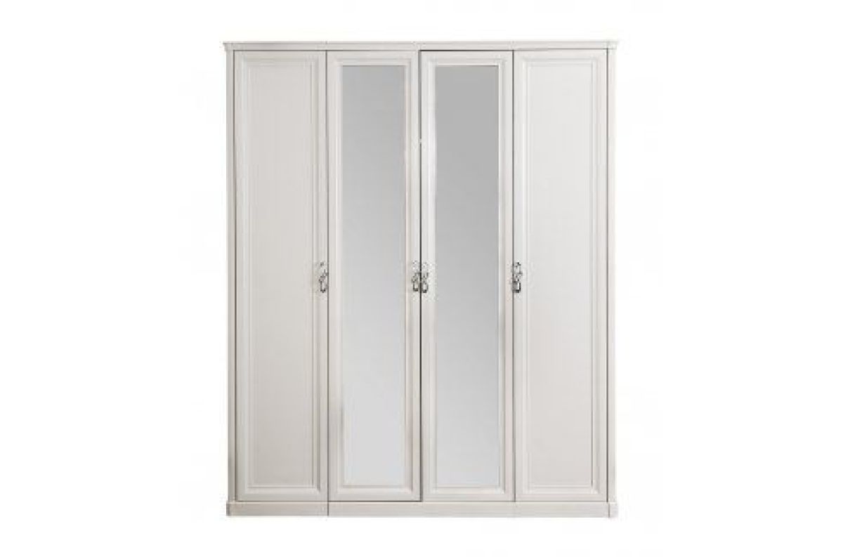 Шкаф 4-х ств (1+2+1) с зеркалами Мишель (комплект) | фото 2