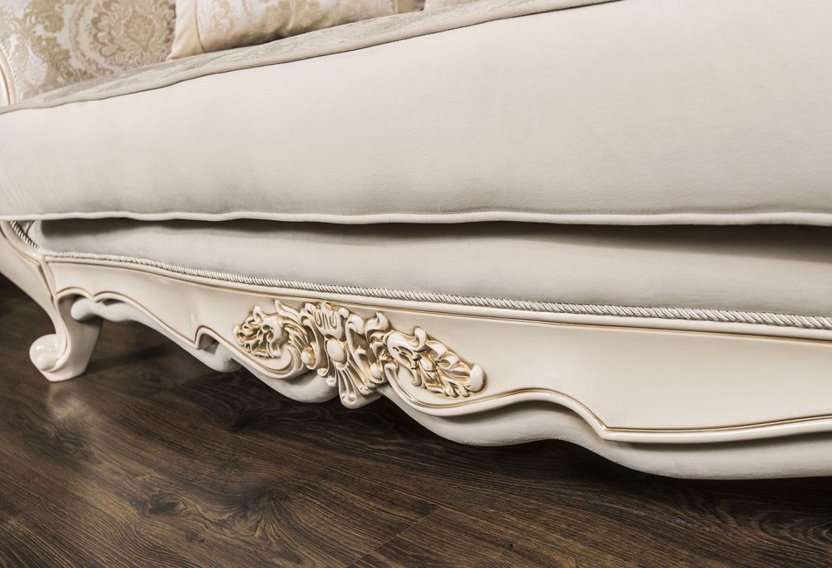 Диван Джоконда с раскладным механизмом (крем глянец) | фото 4