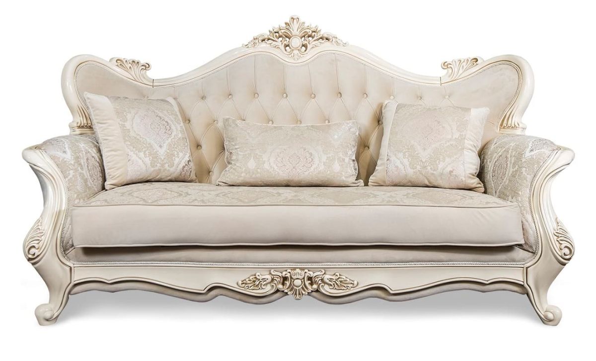 Диван Джоконда с раскладным механизмом (крем глянец) | фото 2