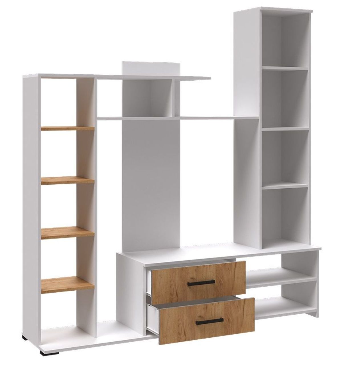 Гостиная Сидней-1 ЛДСП Белый/Дуб крафт золотой | фото 4