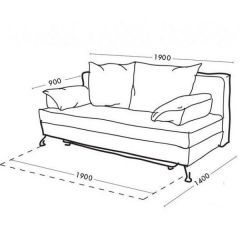 Диван ЕК Комфорт (ткань до 400 руб) | фото 2