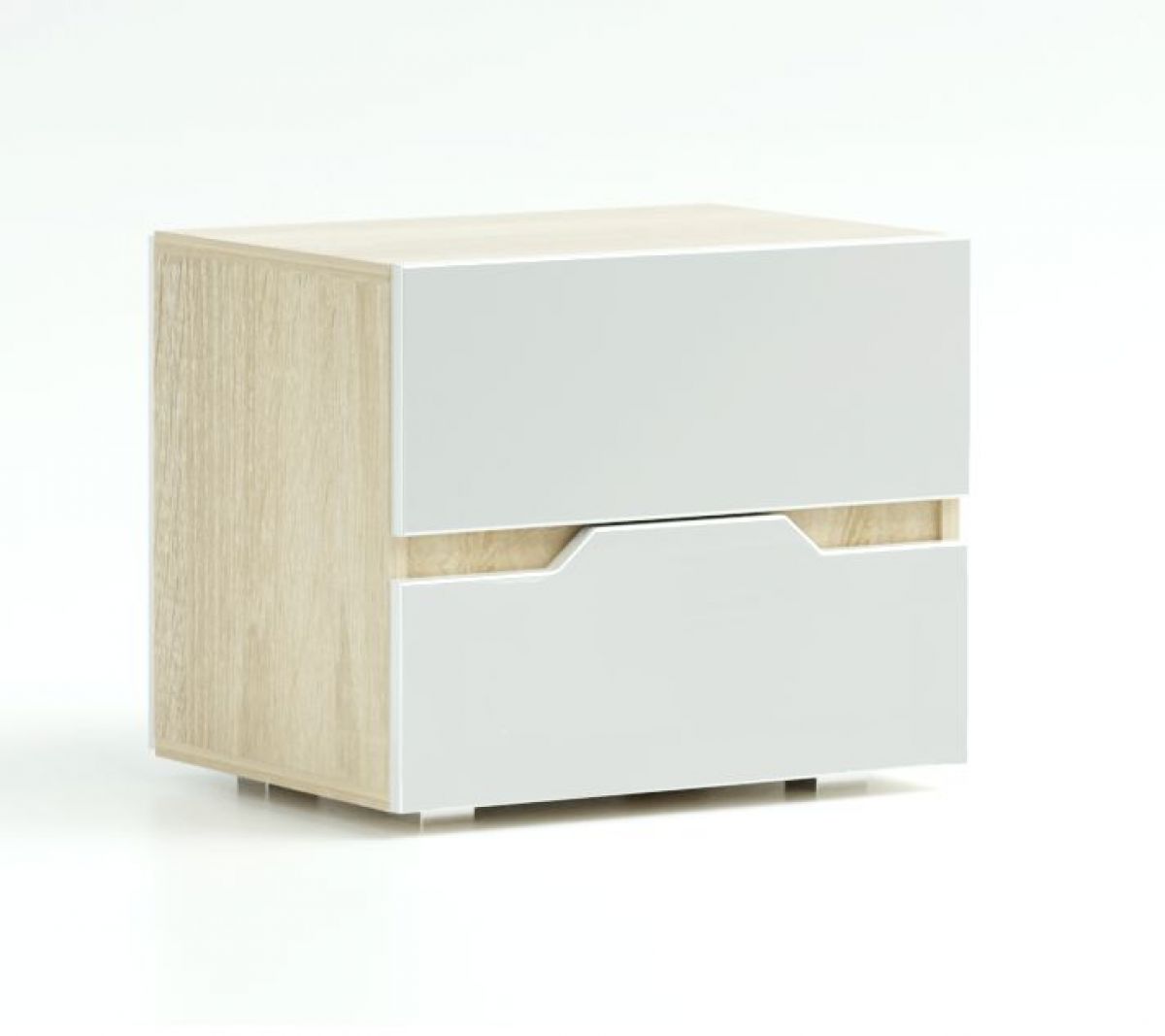 ТРИО Спальный гарнитур (модульный) сонома/белый | фото 11