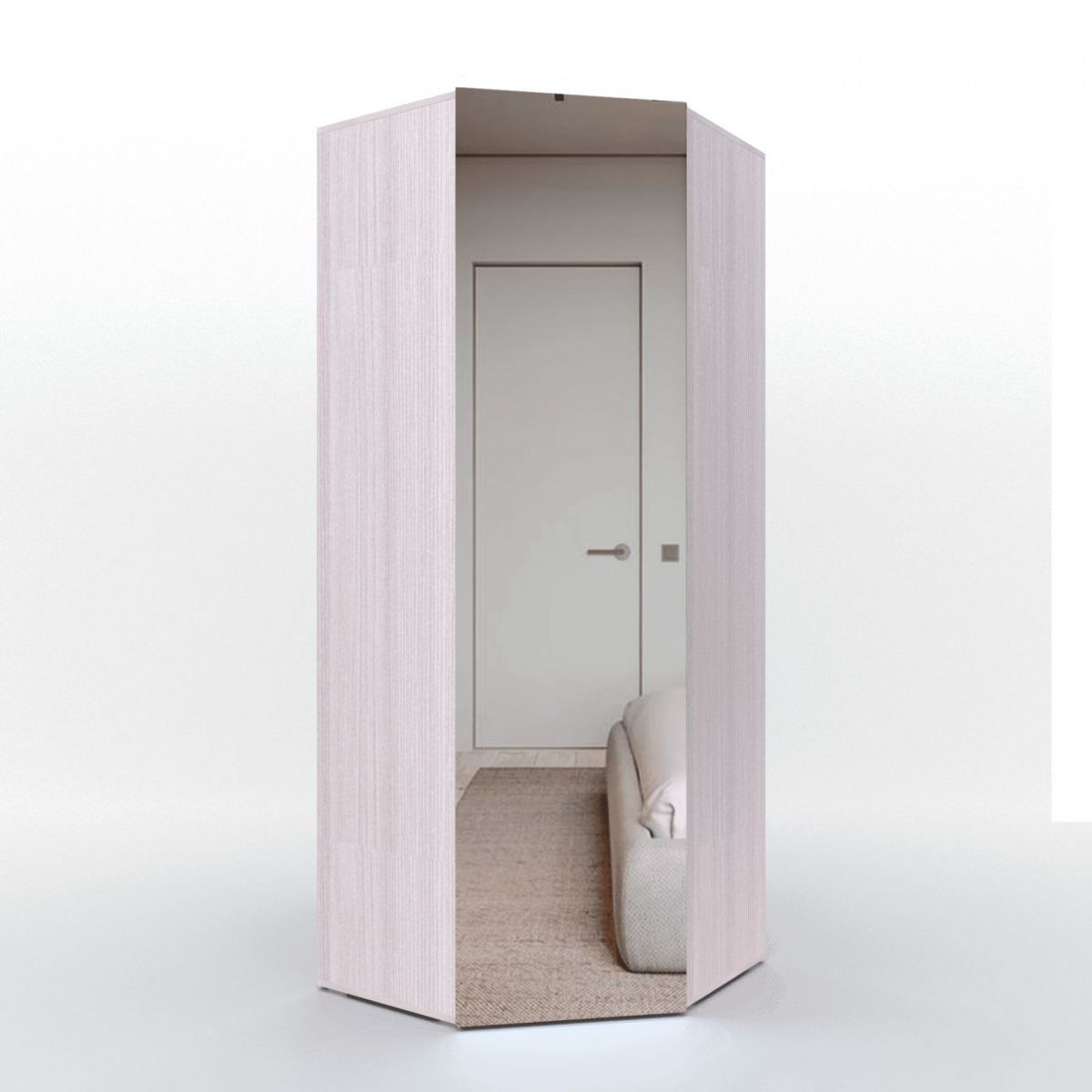 ТРИО Спальный гарнитур (модульный) сонома/белый | фото 13