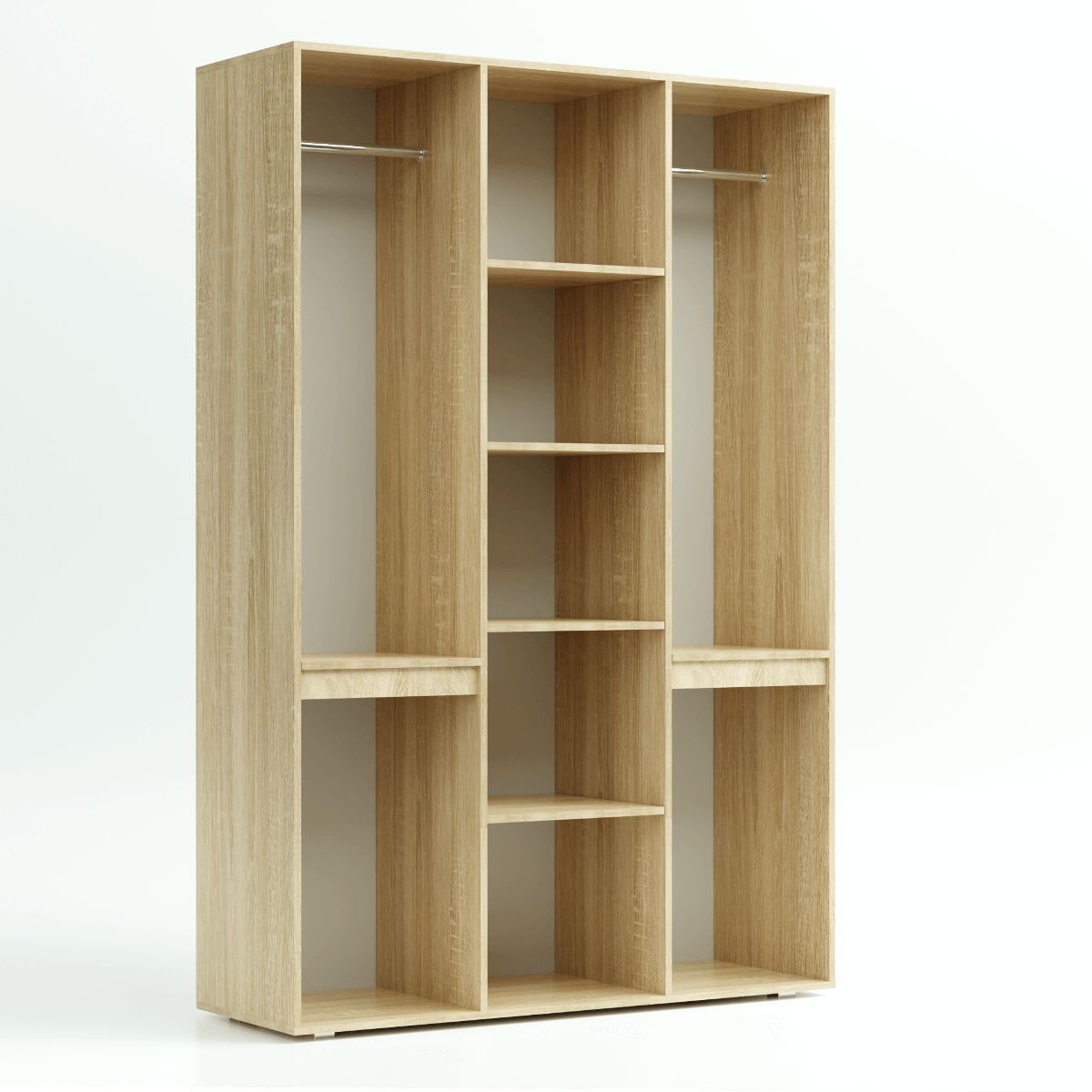 ТРИО Спальный гарнитур (модульный) сонома/белый | фото 5