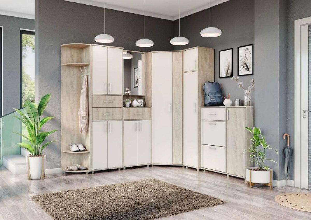 ГРАФ Шкаф угловой (перламутр) | фото 3