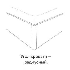 Кровать "Милана" БЕЗ основания 1600х2000 | фото 3