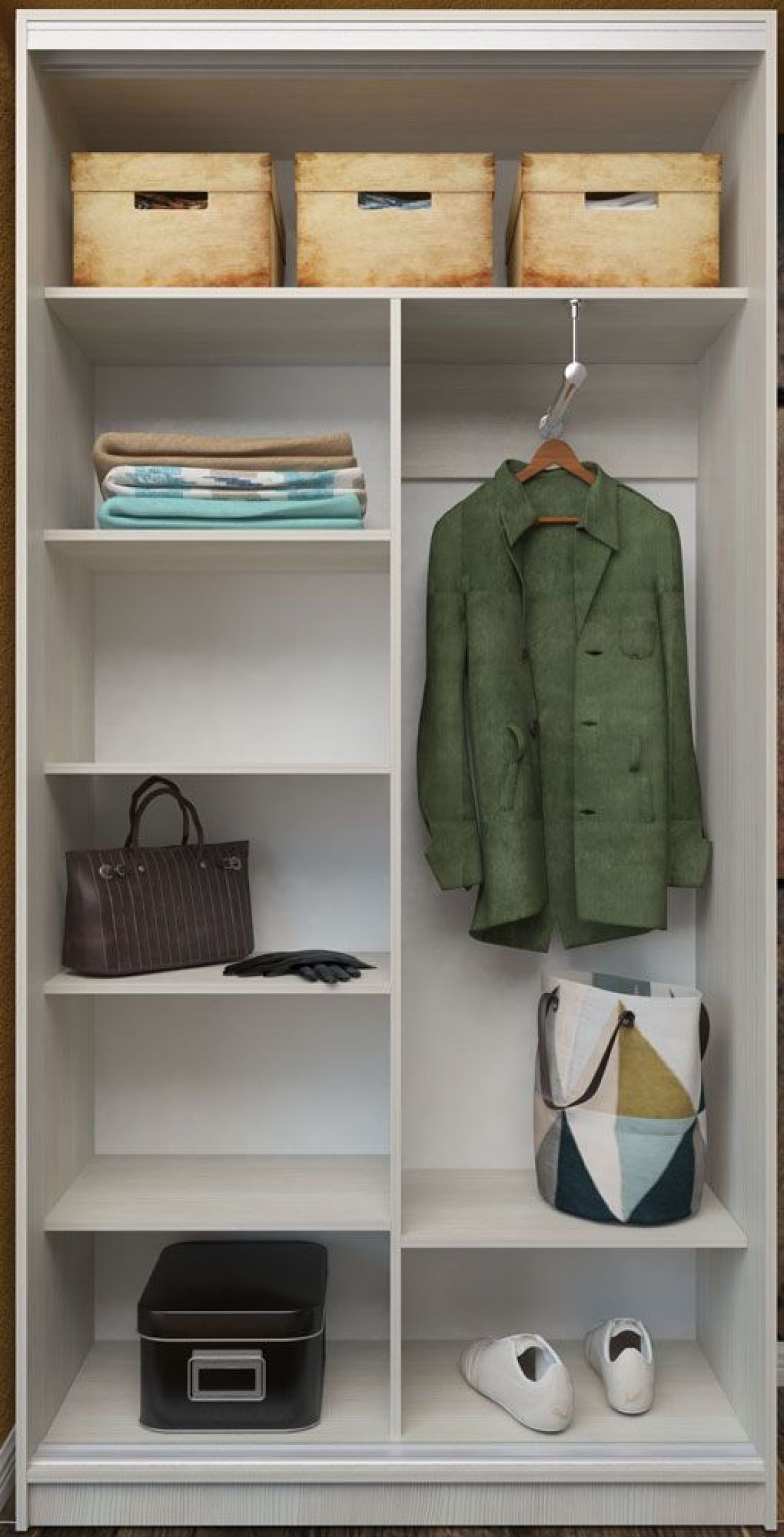 Шкаф-купе София 1100 ЛДСП/Зеркало (ЛДСП 2 кат.) | фото 3