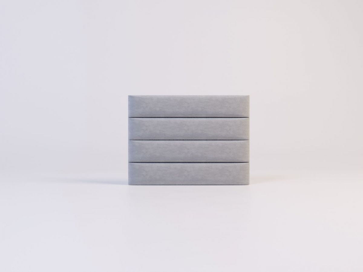 Мягкие панели ПОЛОСЫ ПРЯМЫЕ 15*90 (4 шт.) для спальни | фото 18