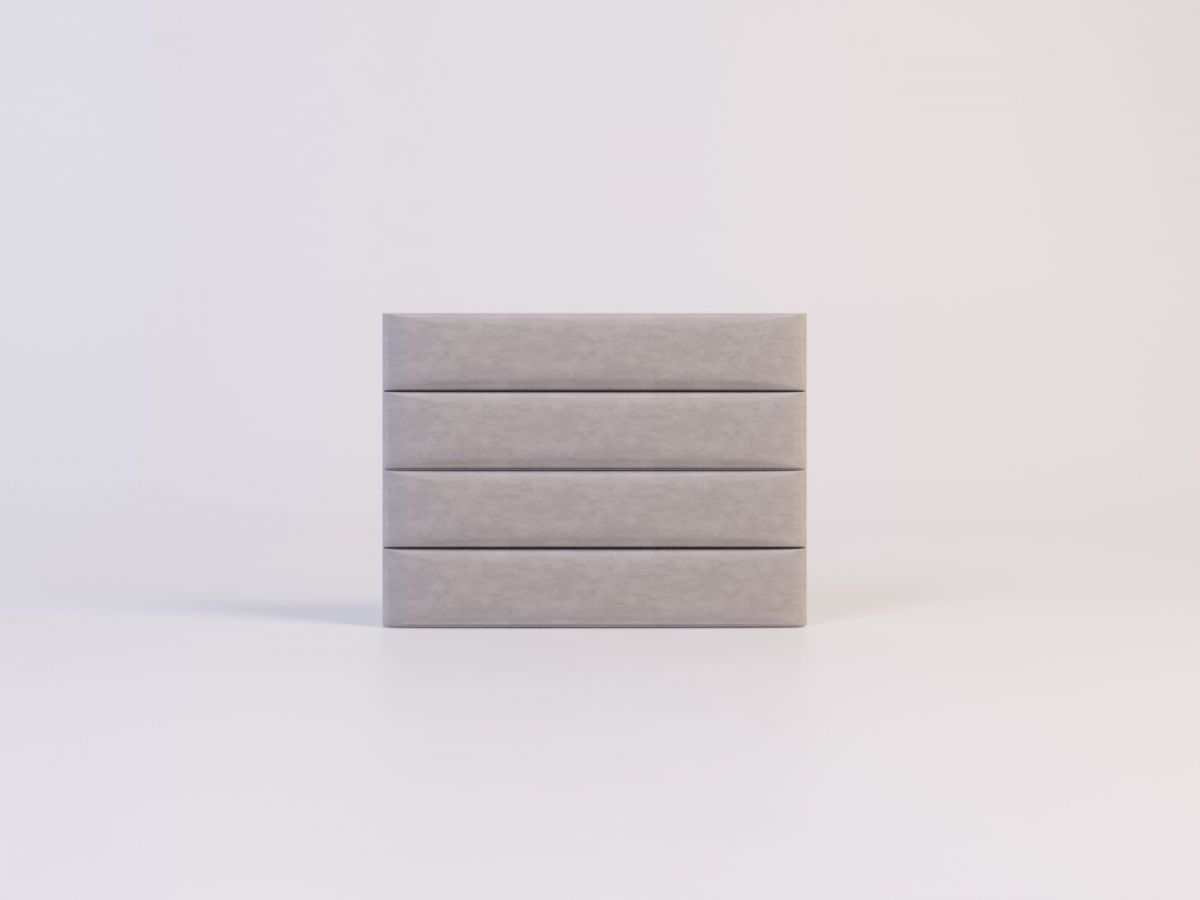 Мягкие панели ПОЛОСЫ ПРЯМЫЕ 15*90 (4 шт.) для прихожей | фото 17