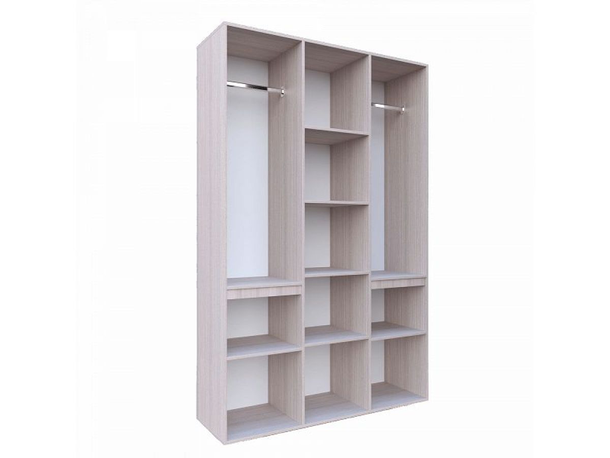 ТРИО Спальный гарнитур (модульный) серебряный орех/ясень шимо | фото 10