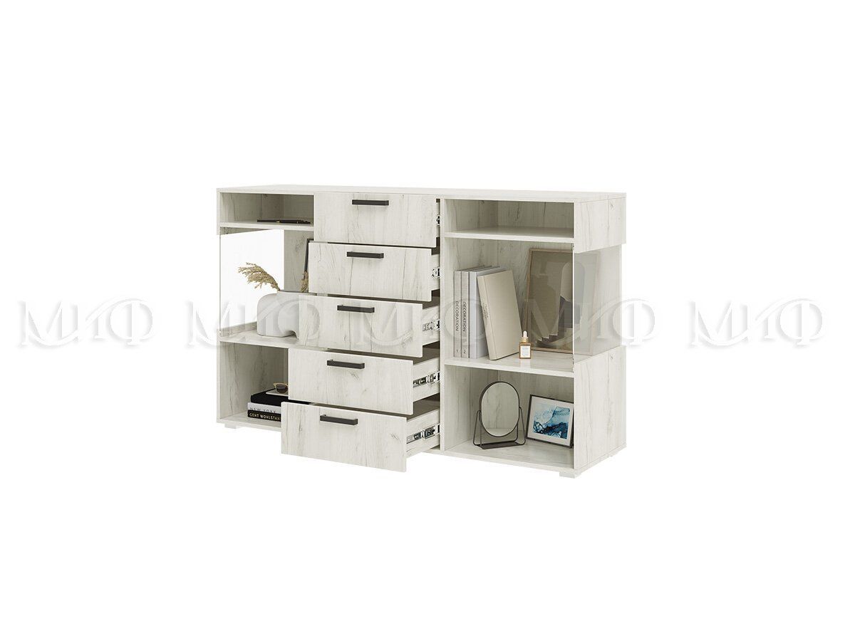 АЛТЕЯ Гостиная (модульная) Дуб крафт белый | фото 3