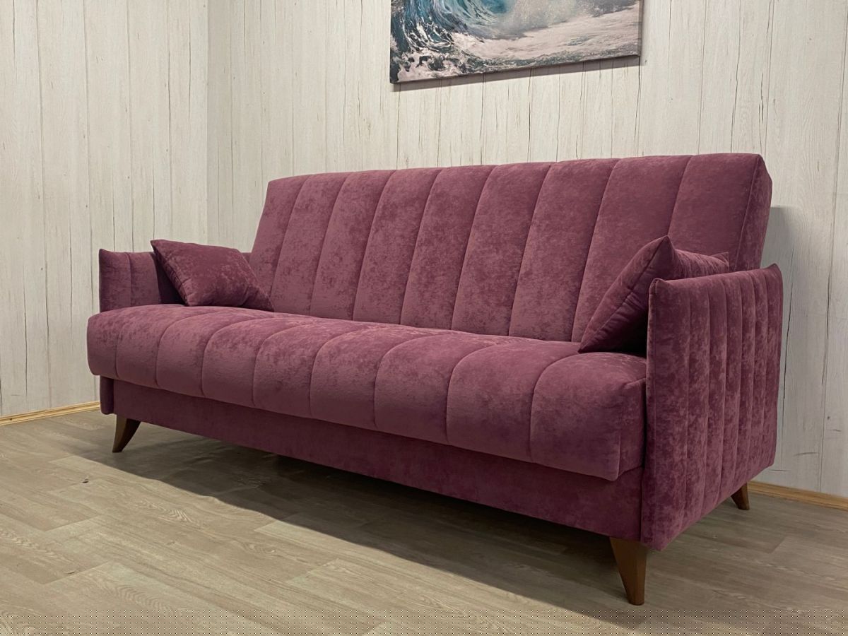 Диван Престиж-3 (НПБ) велюр Sensey grape | фото 2