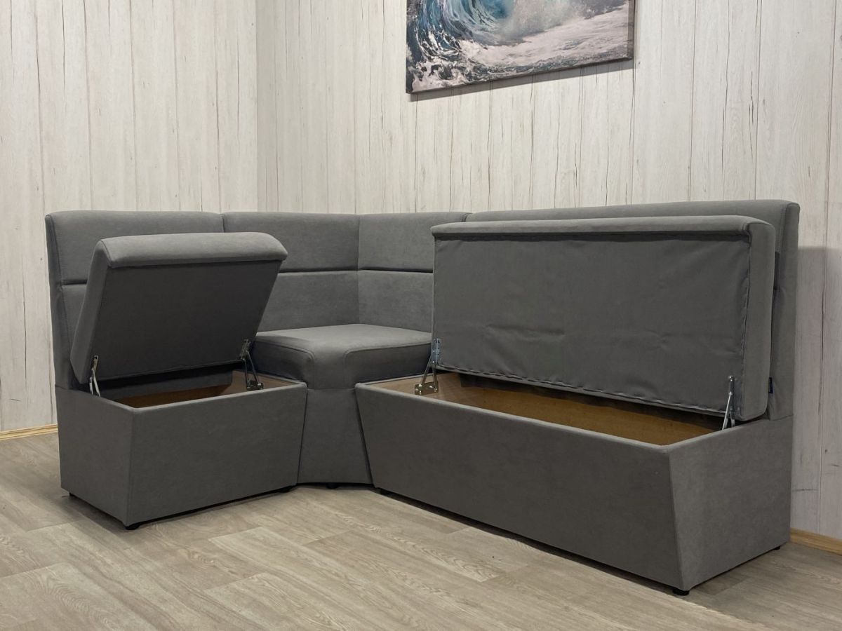 Кухонный уголок УЮТ высокий сектор (ППУ) велюр Modus 23 | фото 2