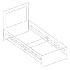 ВИТА Спальный гарнитур (модульный) темно серый | фото 3