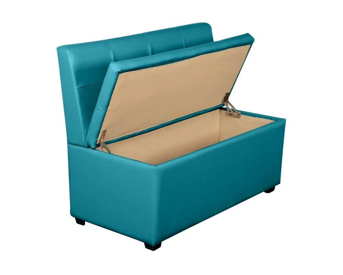 Кухонный диван Уют-1 (1000) Бирюзовый | фото 2