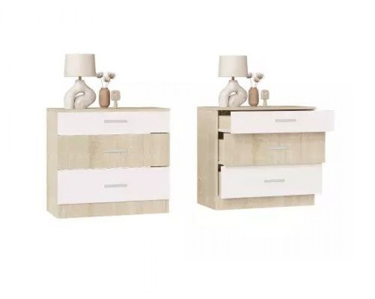 БАРИ Спальня (Дуб Сонома/Белый) модульная | фото 4