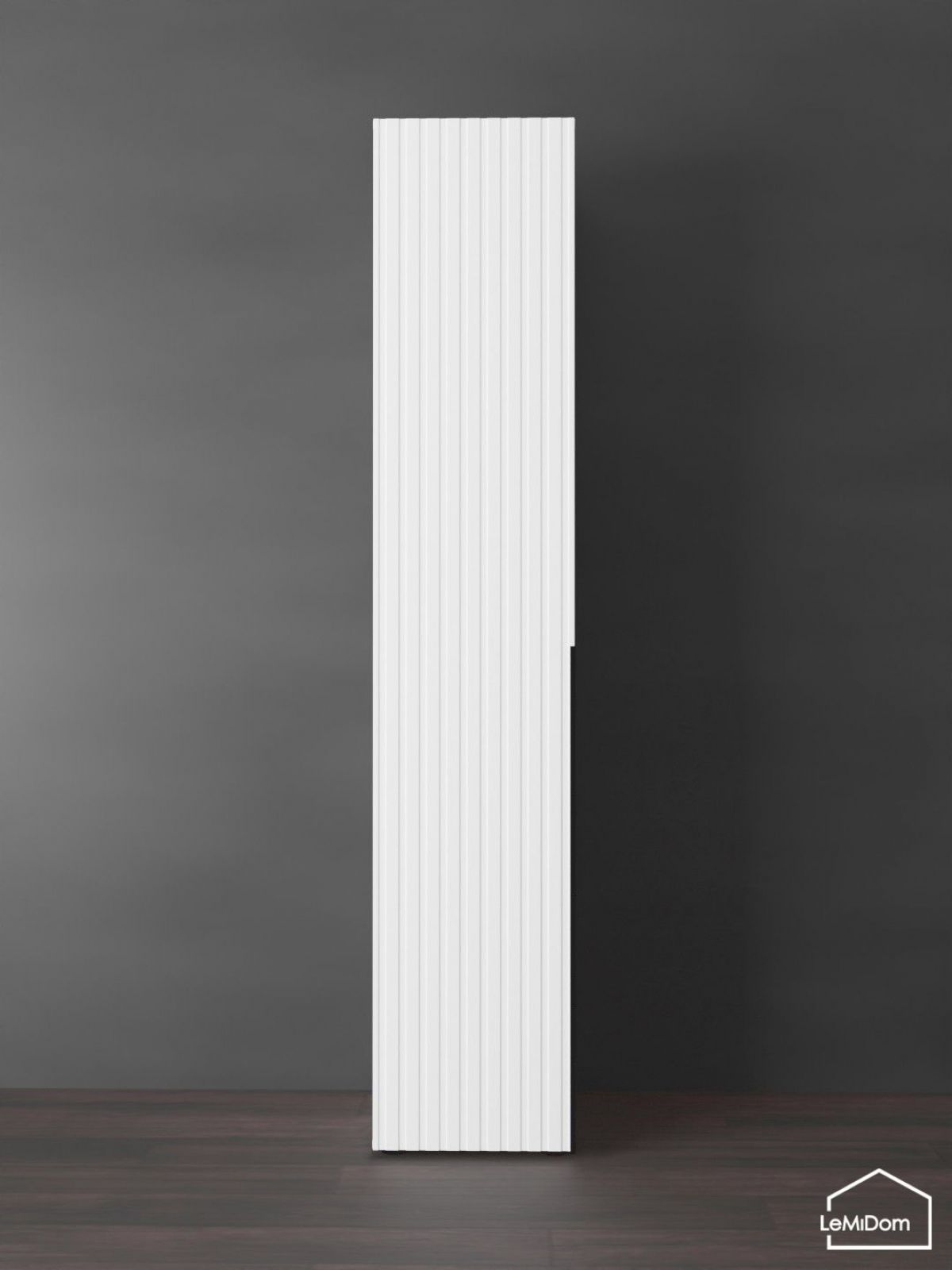 Шкаф Linnea MHR-1-2 2050х400х510 (Белый-М 11.1.1) | фото 6