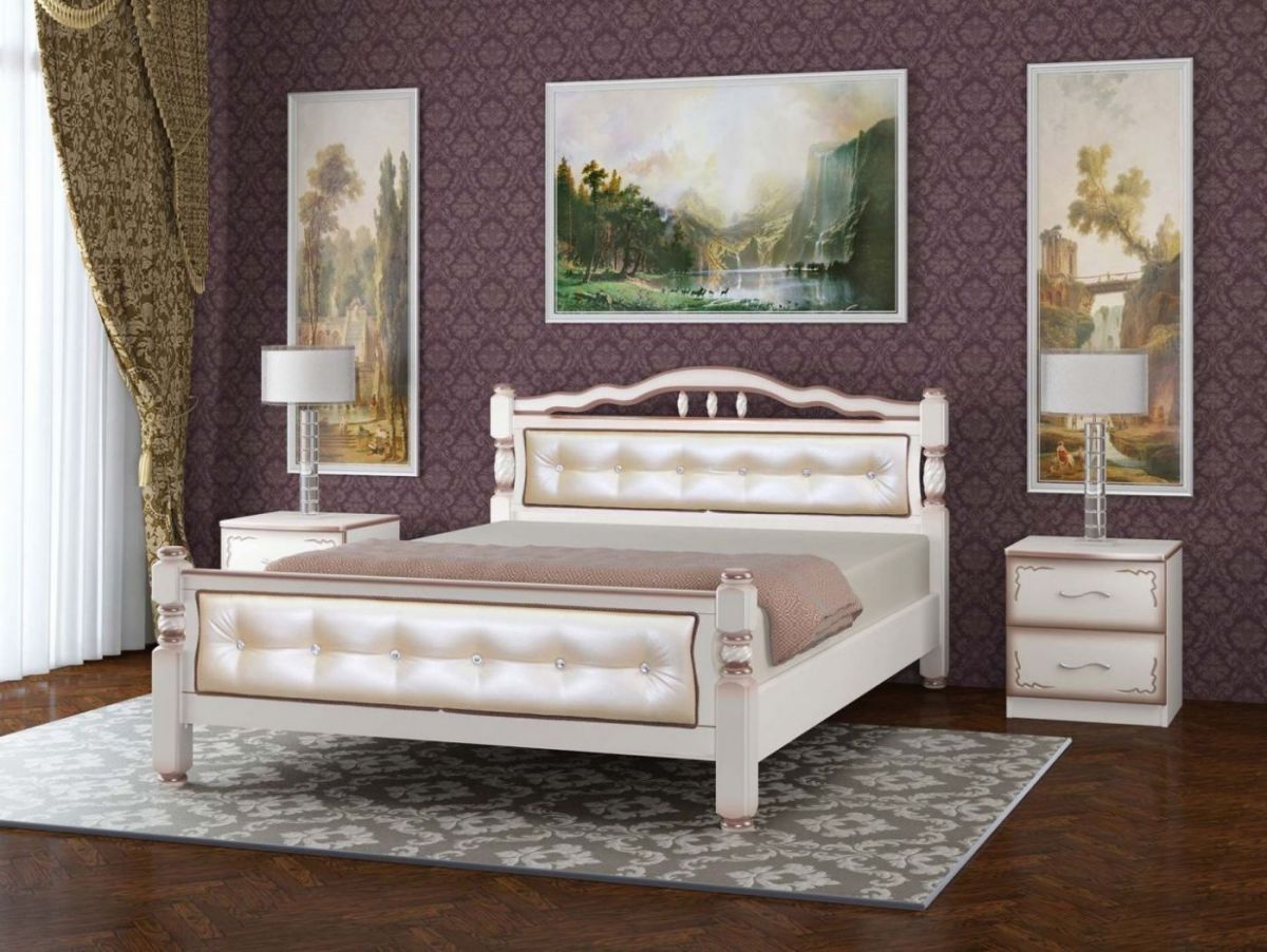 КАРИНА-11 Кровать из массива 1400 | фото 5