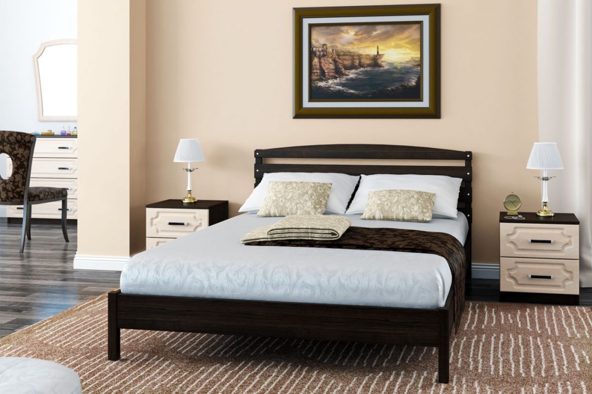 КАМЕЛИЯ-1 Кровать из массива 1600 | фото 5