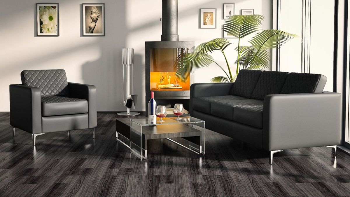 Кресло Актив экокожа Euroline (9100 черный) | фото 5